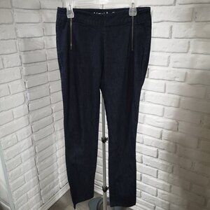 Liquid X Ladies Size 11 Dark wash Straight Slimmer Leg Blue Jeans